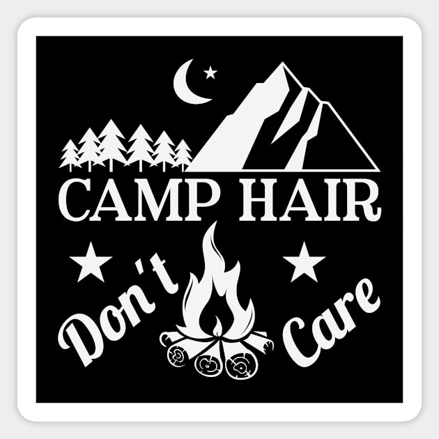 Camp Art Sticker by Alvd Design